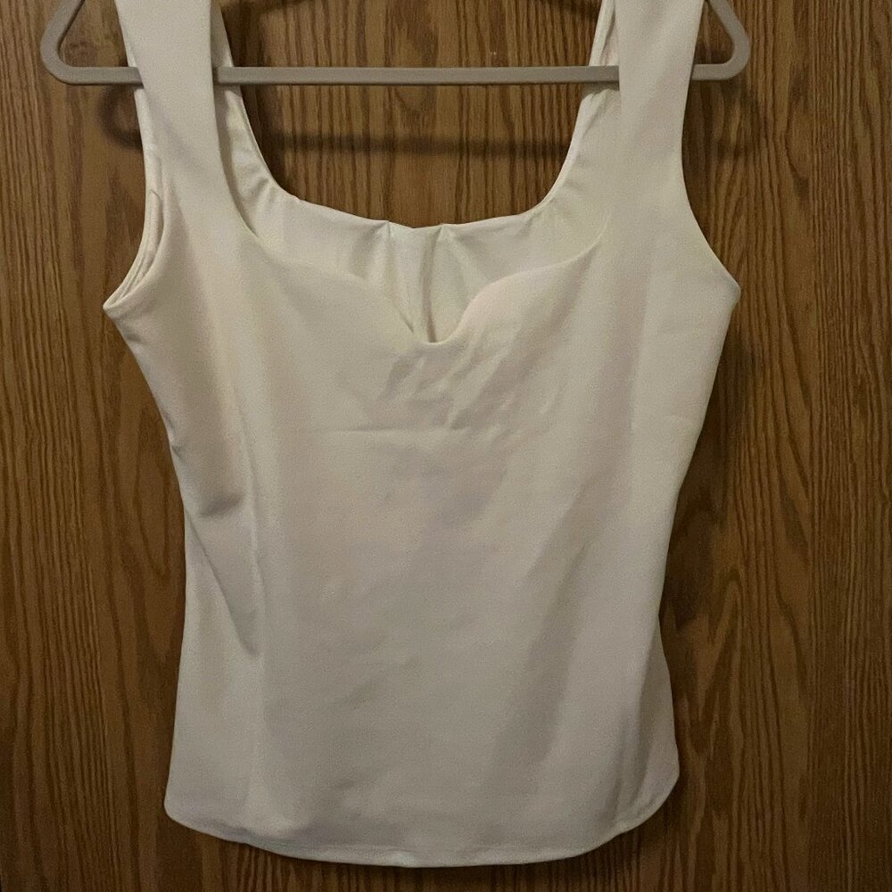 Sweetheart-neckline Top